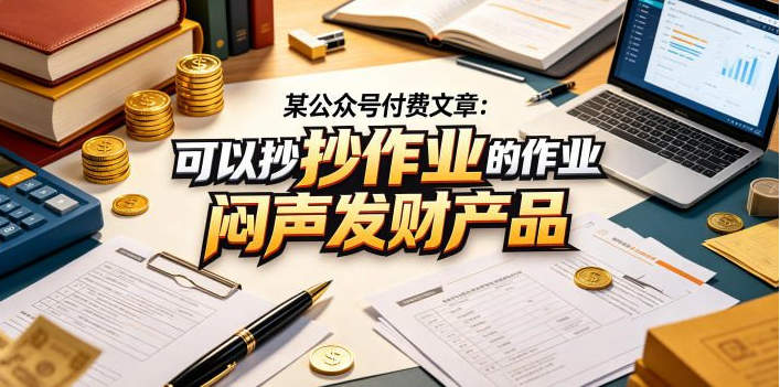 某公众号付费文章：可以抄作业的闷声发财产品-创业屋 - 分享优质创业项目、互联网项目资源、网赚项目
