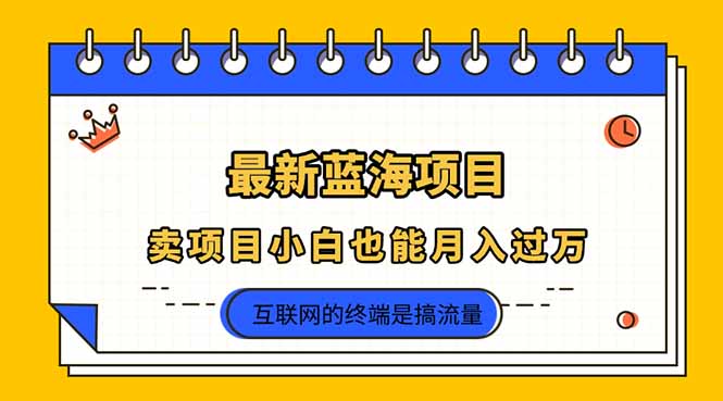 （14289期）2025年最新蓝海项目，卖项目小白也能月入过万-创业屋 - 分享优质创业项目、互联网项目资源、网赚项目