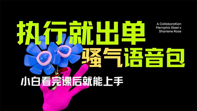 （14170期）爆火全网的开车导航骚气语音包,只要执行就出单，小白看完课程就能实操...-创业屋 - 分享优质创业项目、互联网项目资源、网赚项目